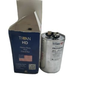TITAN HD PRCFD805A Motor Dual Run Cap,80/5 MFD,440V,Round
