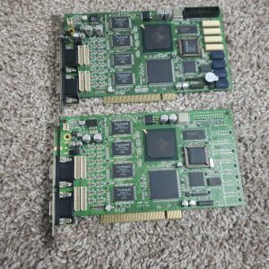 Techwell TW2804 Multi Channel CCTV DVR Board Capture Card Dual VGA PCI