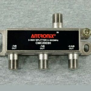 2 ×Antronix 3-way High Performance Coaxial Splitter Signal CMC2003H Cable TV HD