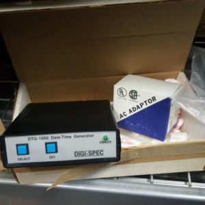 DTG-1000 Date/time Generator DIGI-SPEC