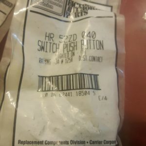 Lot of 5 FACTORY AUTHORIZED PARTS SWITCH PUSH BUTTON, HR 52ZD 040, 3A, 125 V