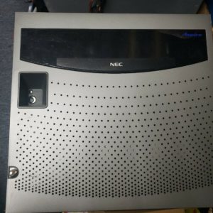 NEC Aspire 8 Slot KSU IP1NA-8KSU-A1 with power supply + 3 cards