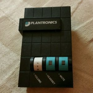 Plantronics Headset Controller Phone M10 Free Shipping Great