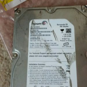 ST3750641NS P/N: 9FF148-309 F/W: 4AEK WU 5QD Seagate 750GB