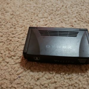 Dynex 5 Port Ethernet Switch DX-ESW5 Used TESTED Working FREE USA SHIPPING