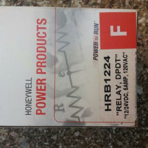 HONEYWELL HRB1224 DPDT RELAY 12/24VDC 5A 120 VAC