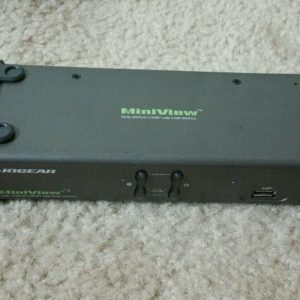 IOGEAR 2-Port Dual View KVM Switch GCS1742 From Working System, No Power Adapter